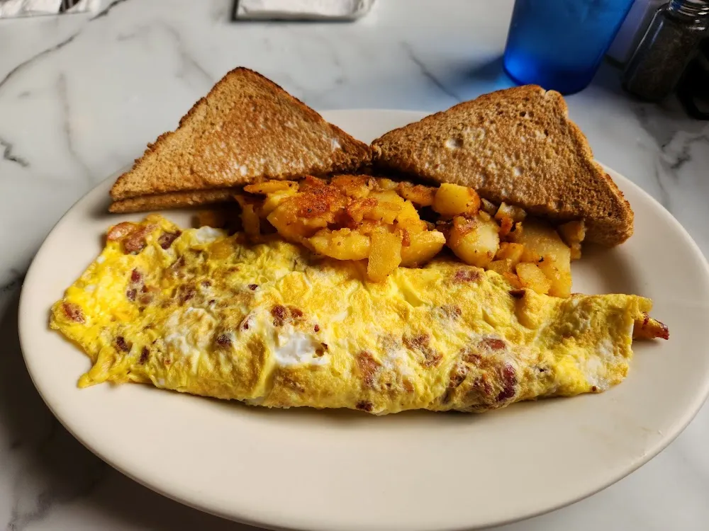 Bacon and Cheese Omelette