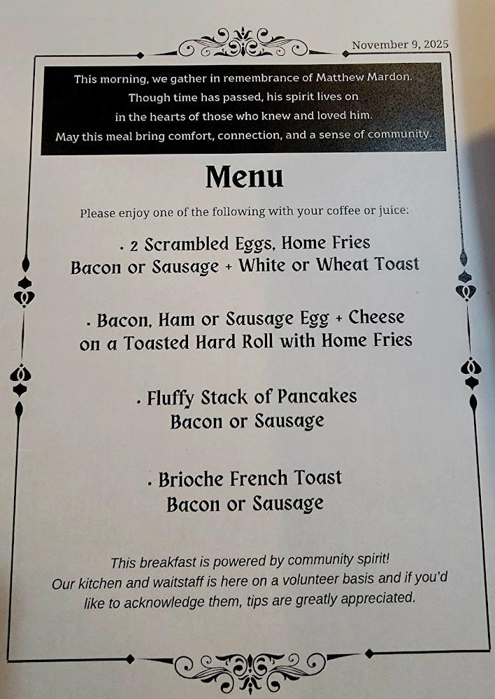 Skyline Diner Menu image 3