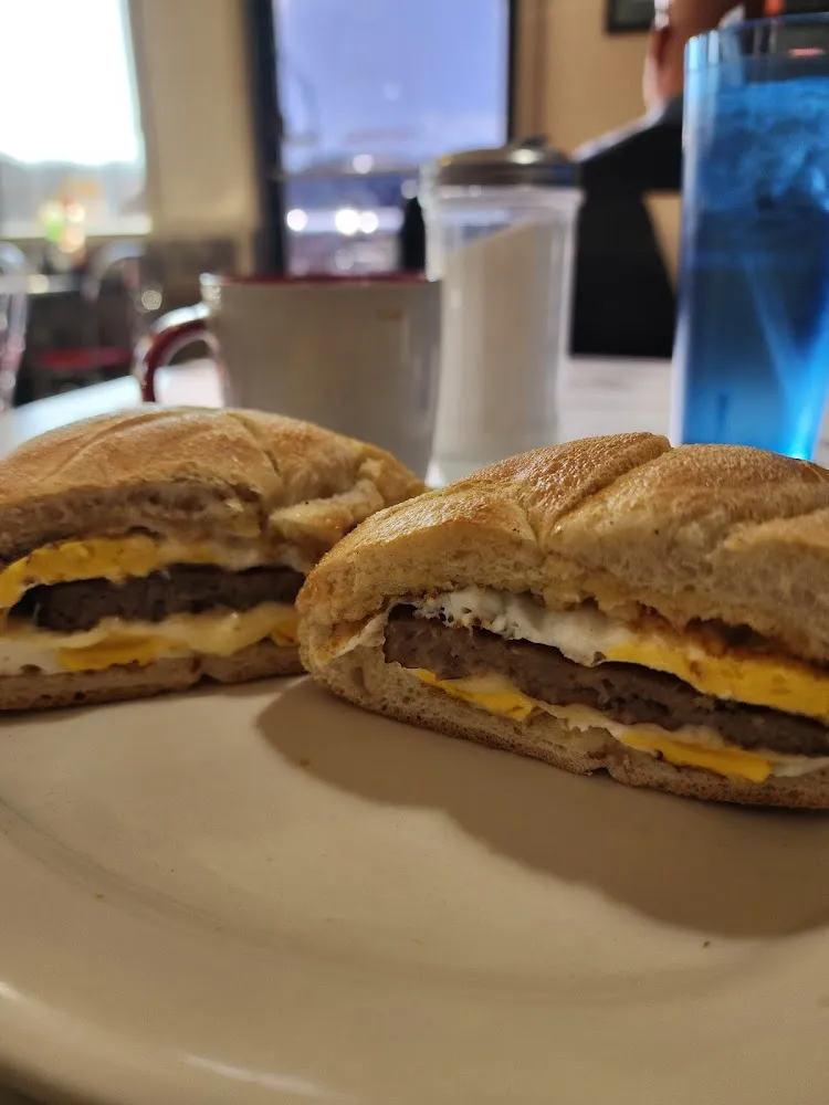 Sausage Egg and Cheese Sandwich